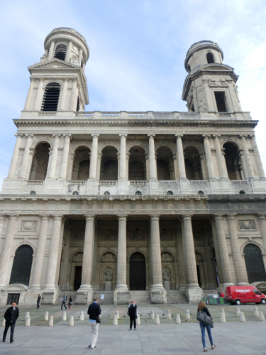 パリ　サン＝シュルピス教会　観光　ダ・ヴィンチ・コード