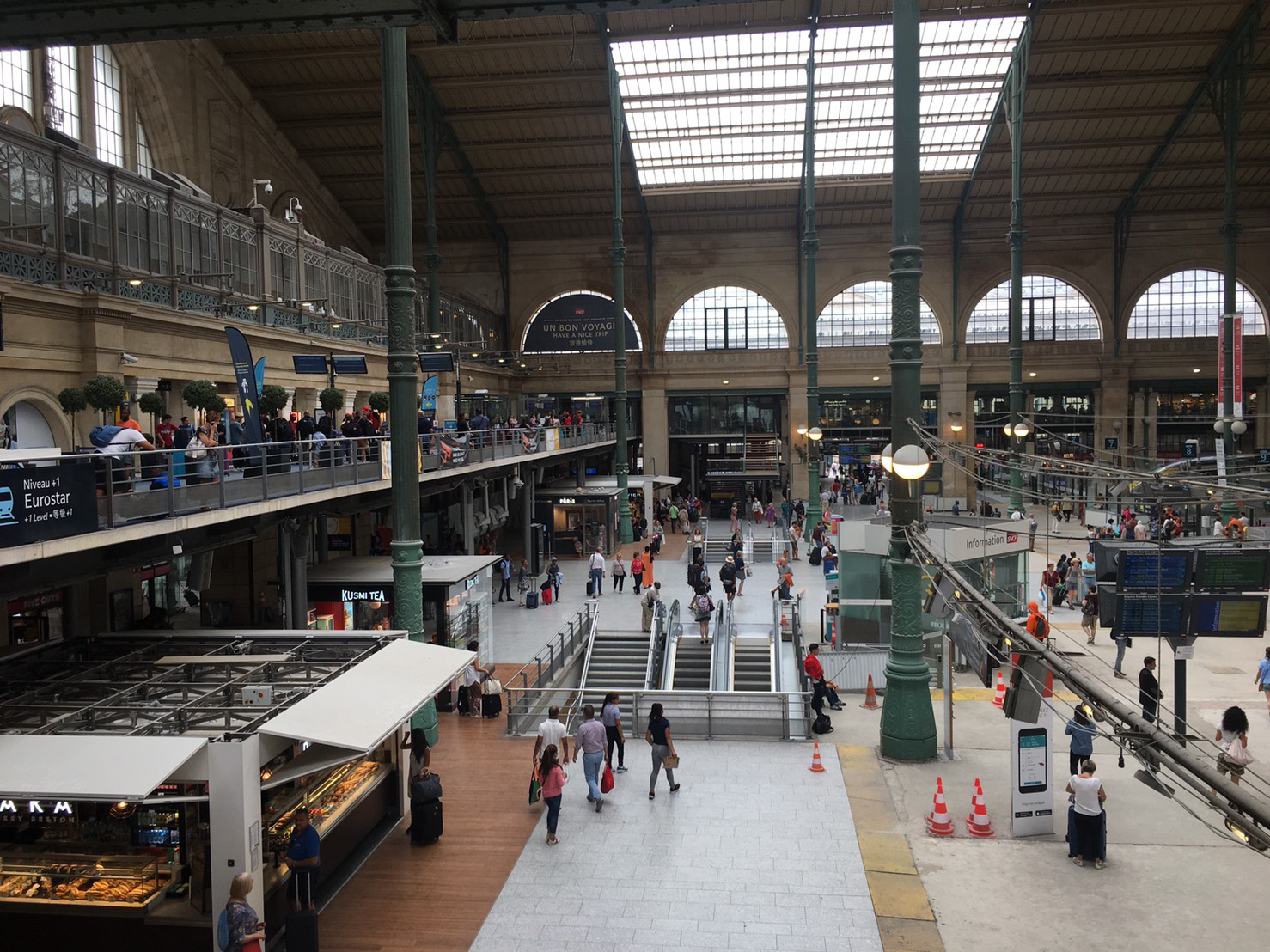 パリの主要なターミナル駅：北駅 Gare du Nord