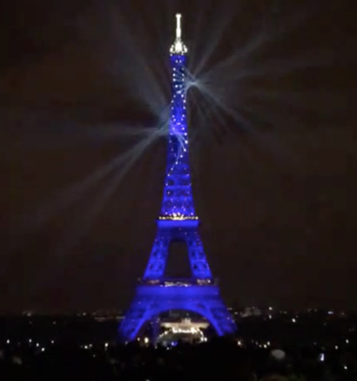 エッフェル塔 ライトアップ フランス パリ旅行ブログ