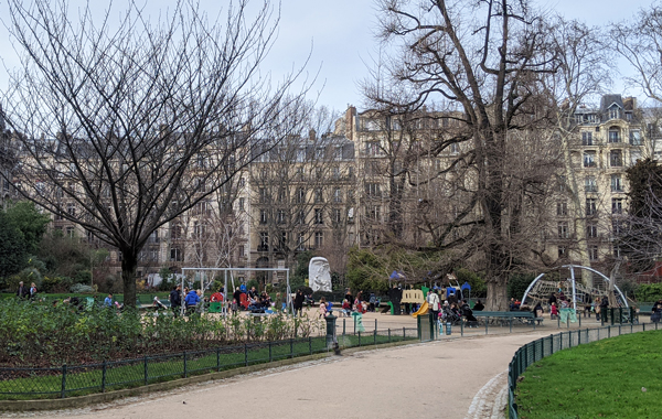 モンソー公園　パリ