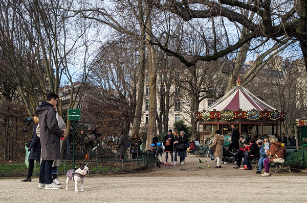 モンソー公園　パリ